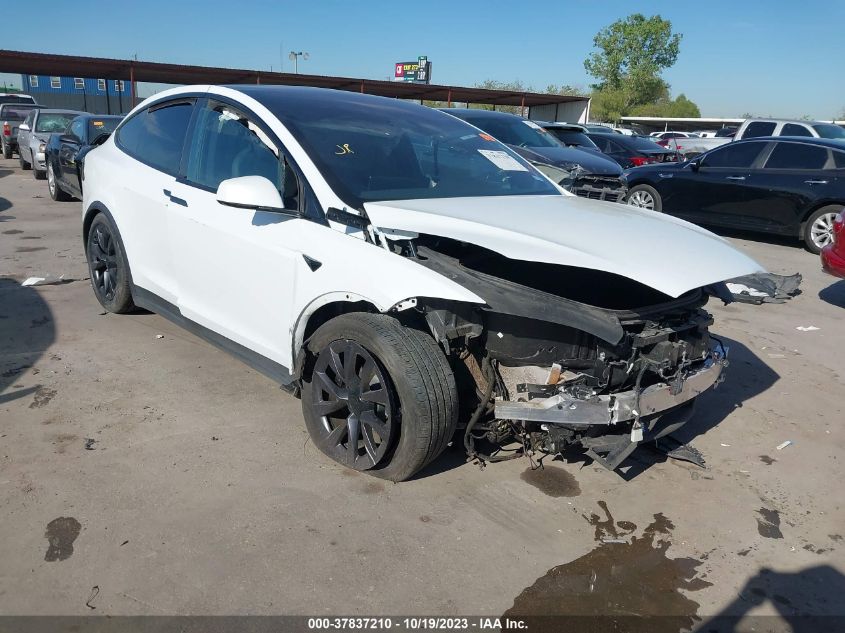 2022 TESLA MODEL X - 7SAXCAE54NF345785