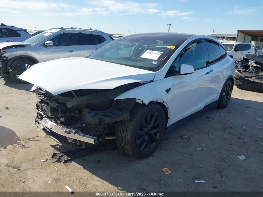 2022 TESLA MODEL X - 7SAXCAE54NF345785