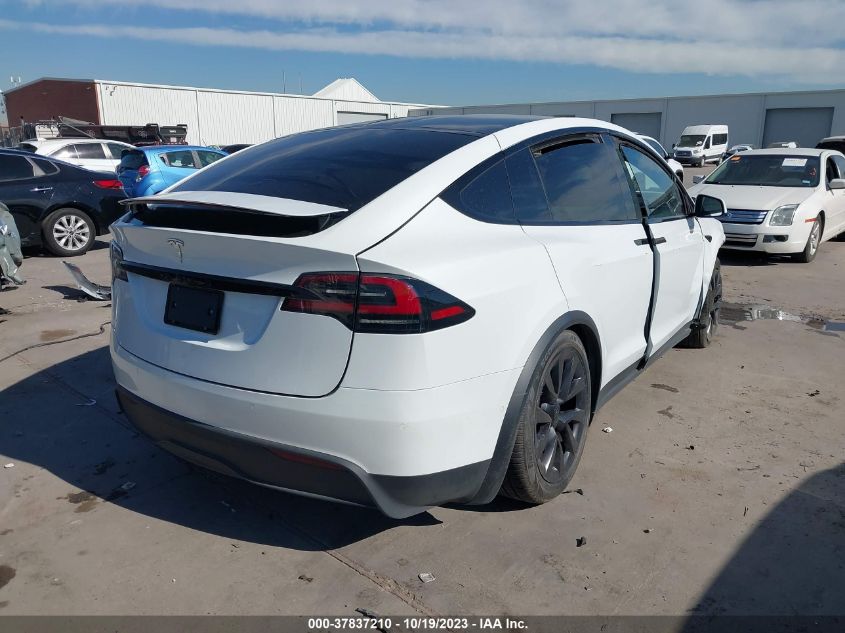 2022 TESLA MODEL X - 7SAXCAE54NF345785