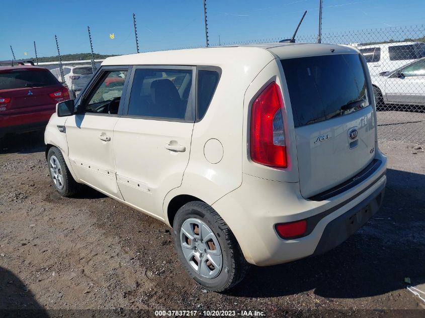2013 KIA SOUL BASE - KNDJT2A59D7516789