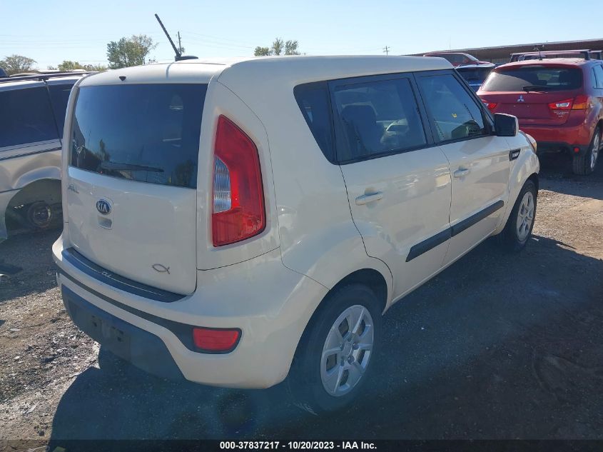 2013 KIA SOUL BASE - KNDJT2A59D7516789