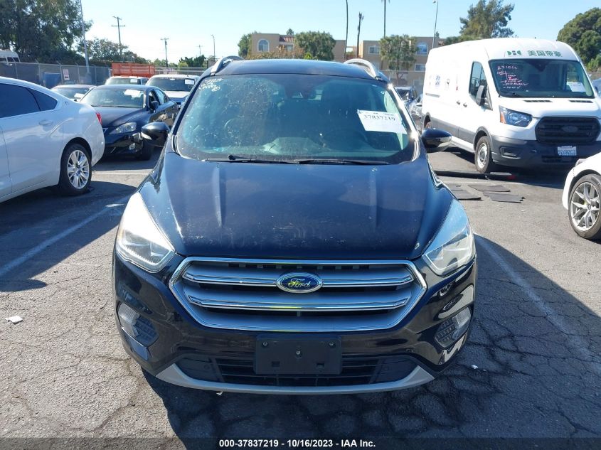 2017 FORD ESCAPE TITANIUM - 1FMCU0J97HUB89602