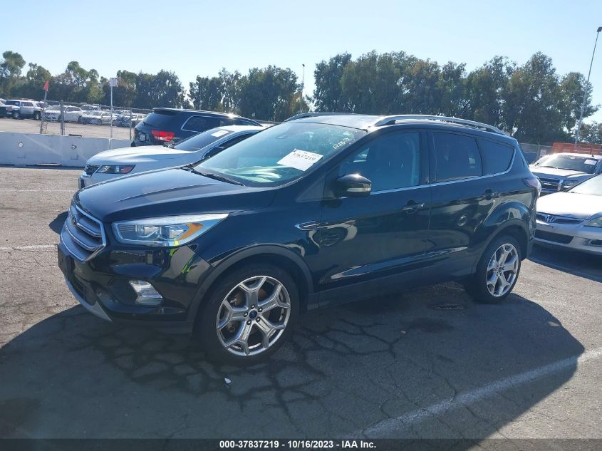 2017 FORD ESCAPE TITANIUM - 1FMCU0J97HUB89602