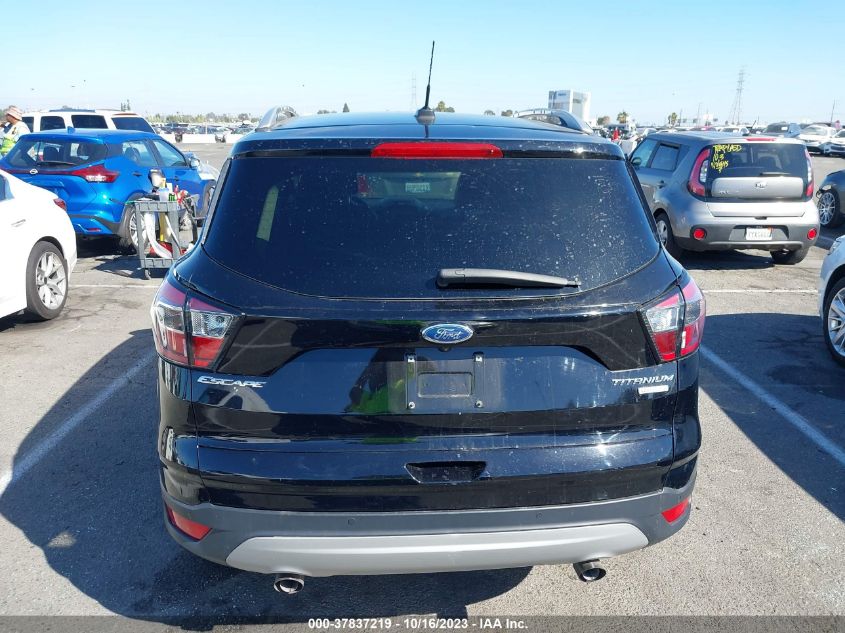 2017 FORD ESCAPE TITANIUM - 1FMCU0J97HUB89602