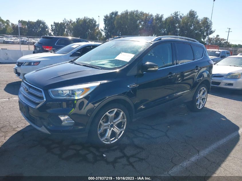 2017 FORD ESCAPE TITANIUM - 1FMCU0J97HUB89602