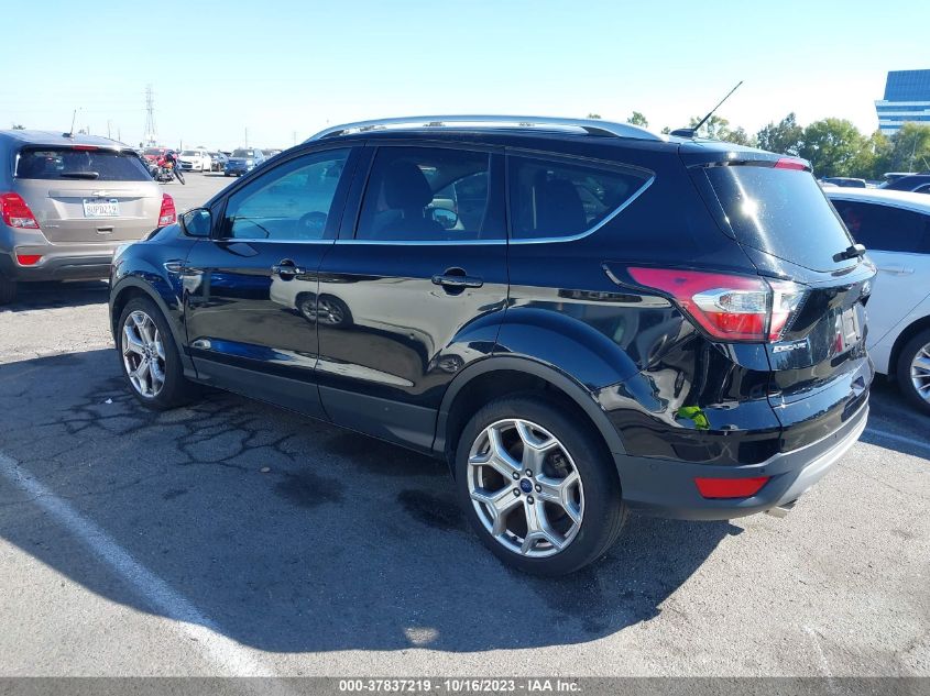 2017 FORD ESCAPE TITANIUM - 1FMCU0J97HUB89602