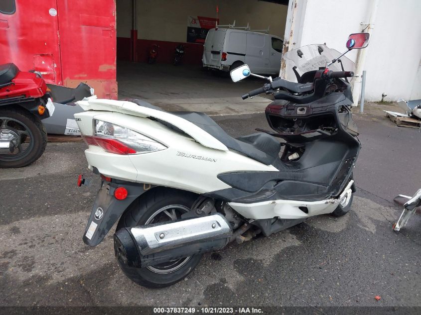 2012 SUZUKI AN400 A JS1CK44B5C2100267