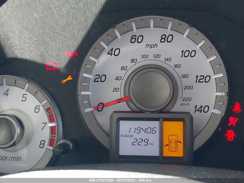 2013 HONDA PILOT LX - 5FNYF3H20DB030695
