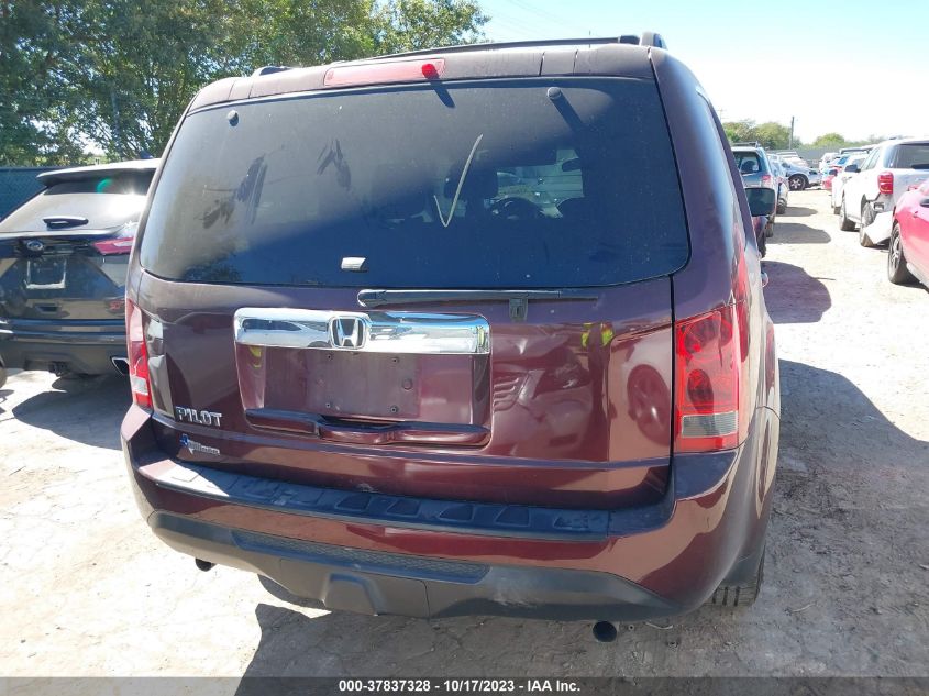 2013 HONDA PILOT LX - 5FNYF3H20DB030695