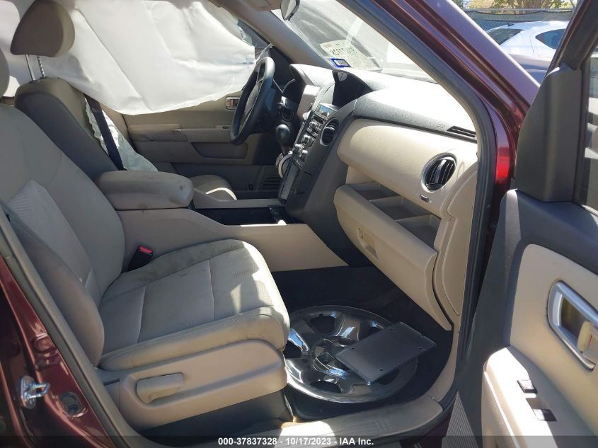 2013 HONDA PILOT LX - 5FNYF3H20DB030695
