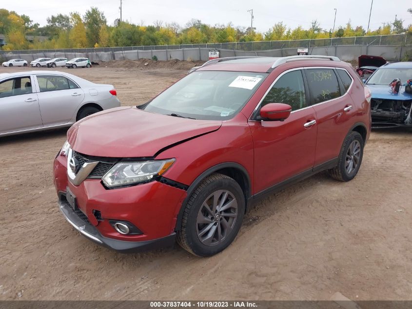2016 NISSAN ROGUE S/SL/SV - 5N1AT2MV5GC852832