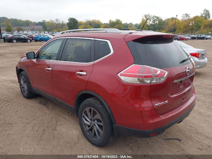 2016 NISSAN ROGUE S/SL/SV - 5N1AT2MV5GC852832
