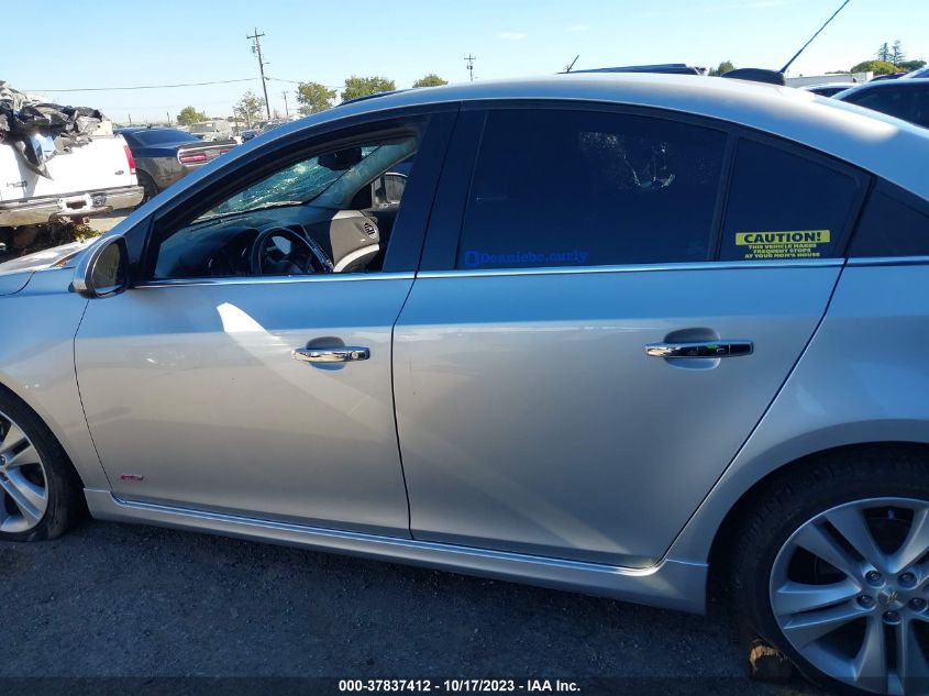 2015 CHEVROLET CRUZE LTZ - 1G1PG5SB9F7237326