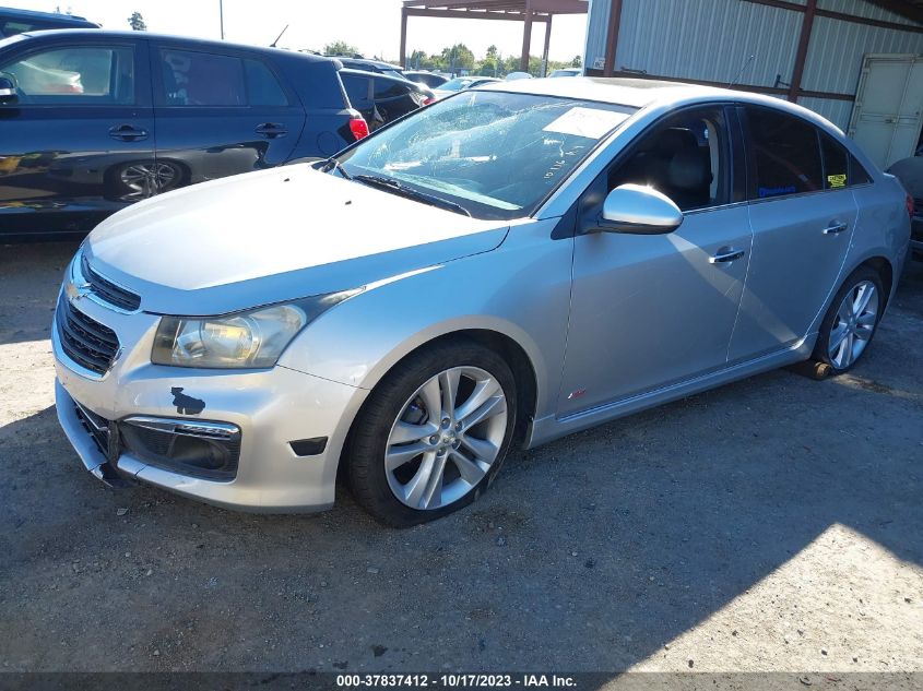 2015 CHEVROLET CRUZE LTZ - 1G1PG5SB9F7237326