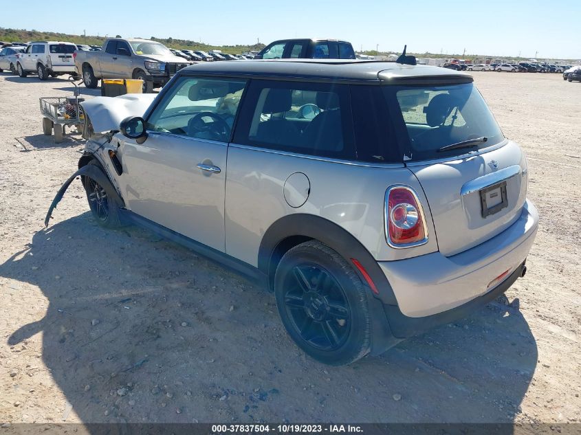2013 MINI HARDTOP COOPER WMWSU3C51DT686542