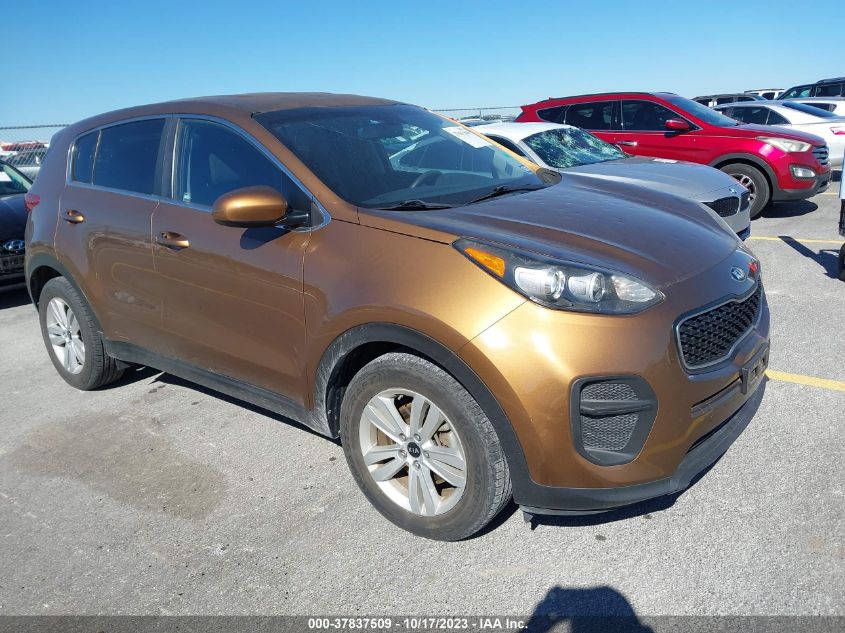 2017 KIA SPORTAGE LX - KNDPM3AC8H7076209