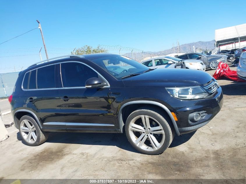 2016 VOLKSWAGEN TIGUAN R-LINE - WVGAV7AX7GW052514