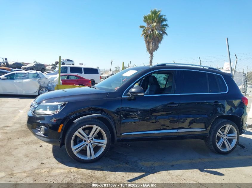 2016 VOLKSWAGEN TIGUAN R-LINE - WVGAV7AX7GW052514