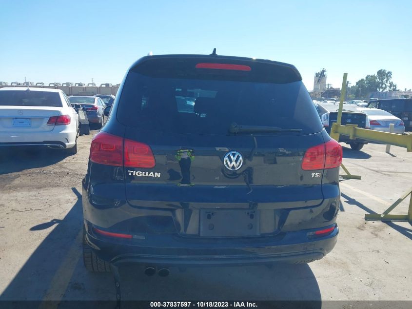 2016 VOLKSWAGEN TIGUAN R-LINE - WVGAV7AX7GW052514