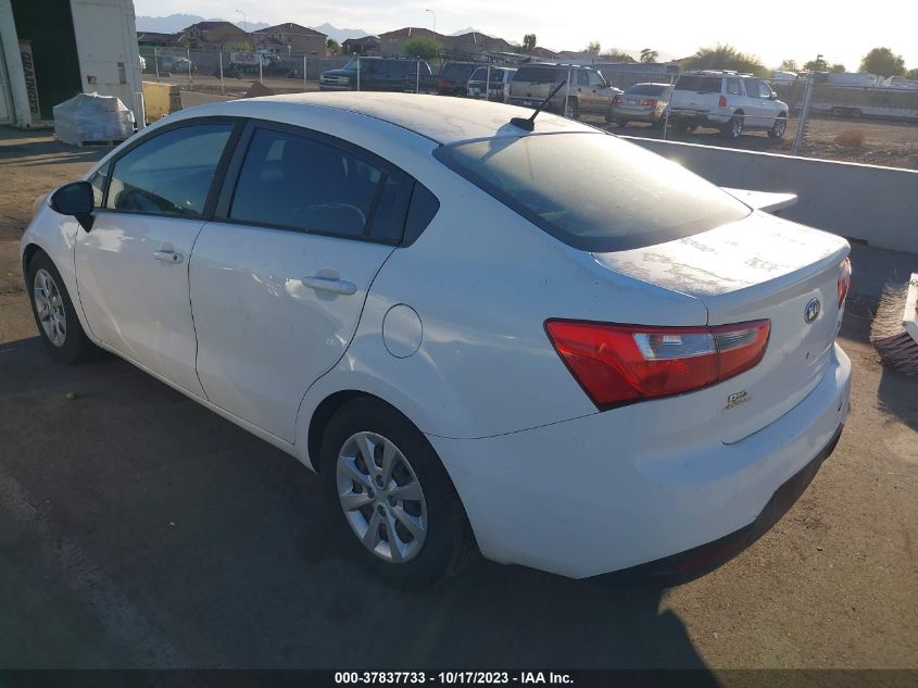 2014 KIA RIO LX - KNADM4A39E6332624
