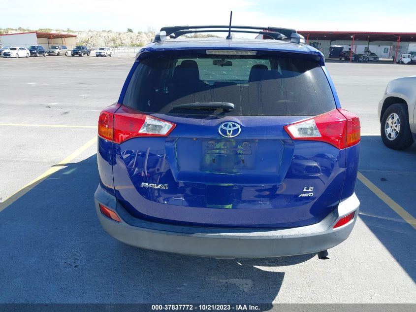 2015 TOYOTA RAV4 LE - 2T3BFREVXFW366407