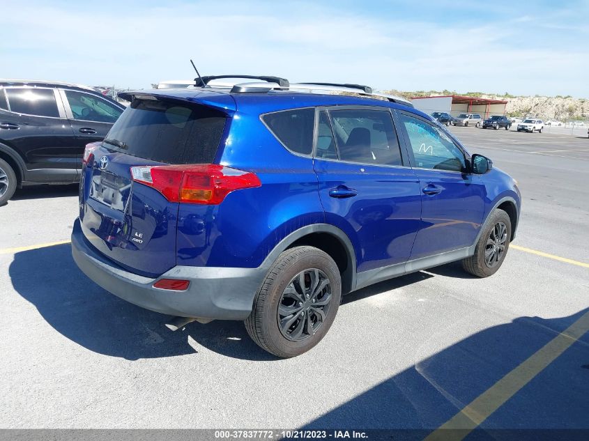 2015 TOYOTA RAV4 LE - 2T3BFREVXFW366407