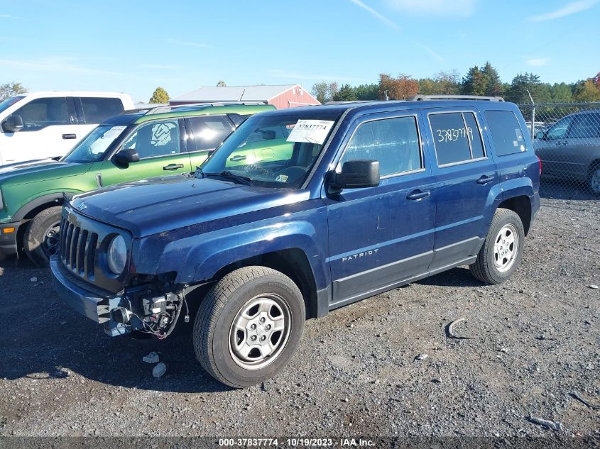 2015 JEEP PATRIOT SPORT - 1C4NJPBB3FD387266