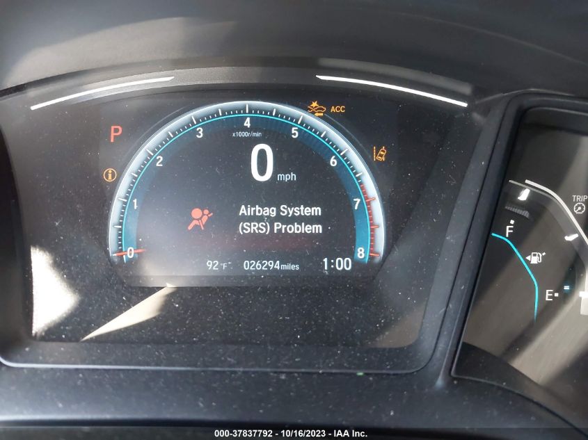 2020 HONDA CIVIC LX 19XFC2F67LE21370