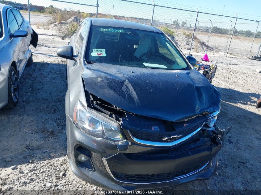 2020 CHEVROLET SONIC LT - 1G1JD5SB6L4124848