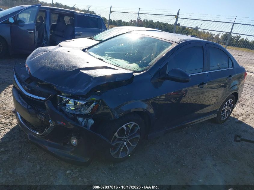 2020 CHEVROLET SONIC LT - 1G1JD5SB6L4124848