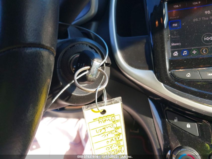 2020 CHEVROLET SONIC LT - 1G1JD5SB6L4124848