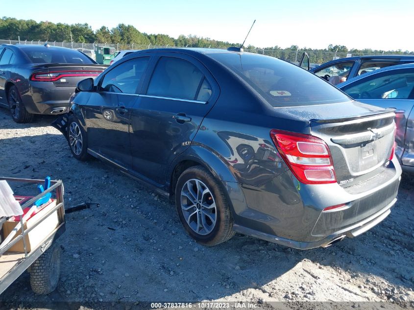 2020 CHEVROLET SONIC LT - 1G1JD5SB6L4124848