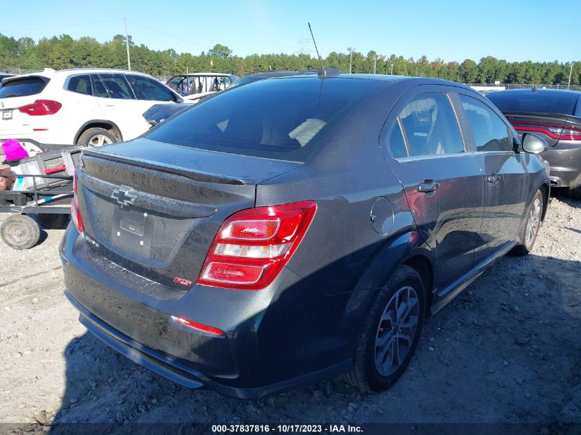 2020 CHEVROLET SONIC LT - 1G1JD5SB6L4124848