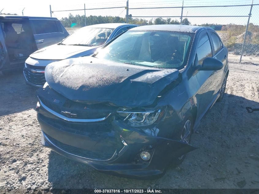 2020 CHEVROLET SONIC LT - 1G1JD5SB6L4124848