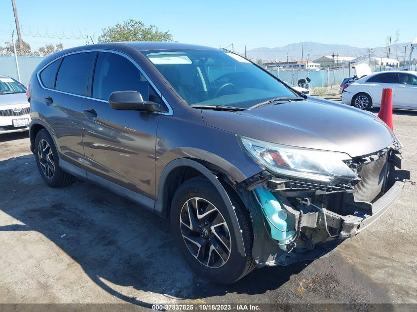 2016 HONDA CR-V SE - 2HKRM3H44GH551663