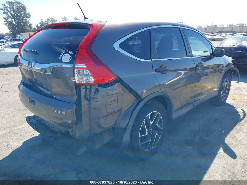 2016 HONDA CR-V SE - 2HKRM3H44GH551663