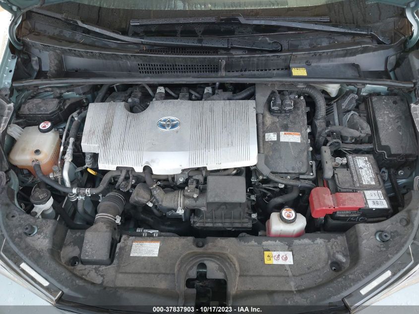 2017 TOYOTA PRIUS - JTDKBRFU8H3034862