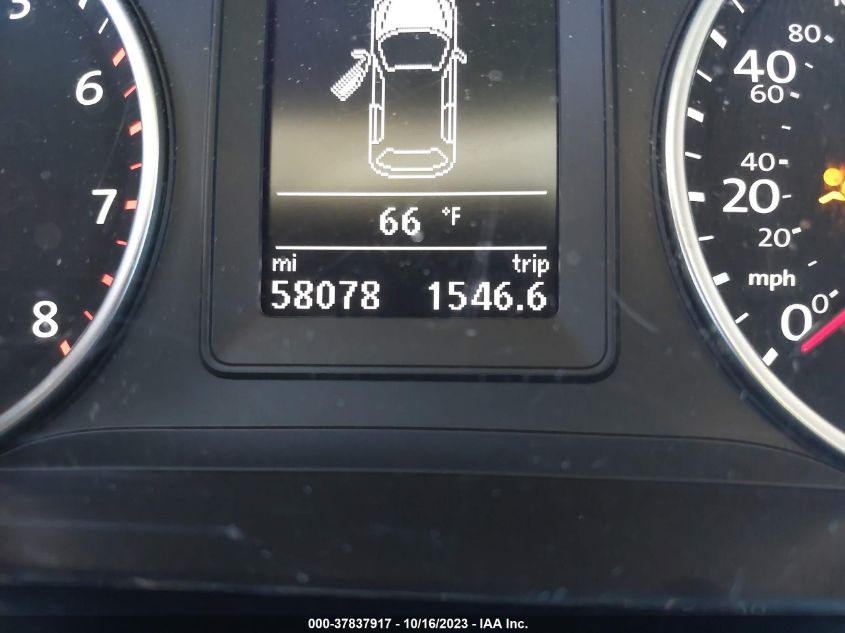 2016 VOLKSWAGEN TIGUAN S - WVGBV7AX5GW574997