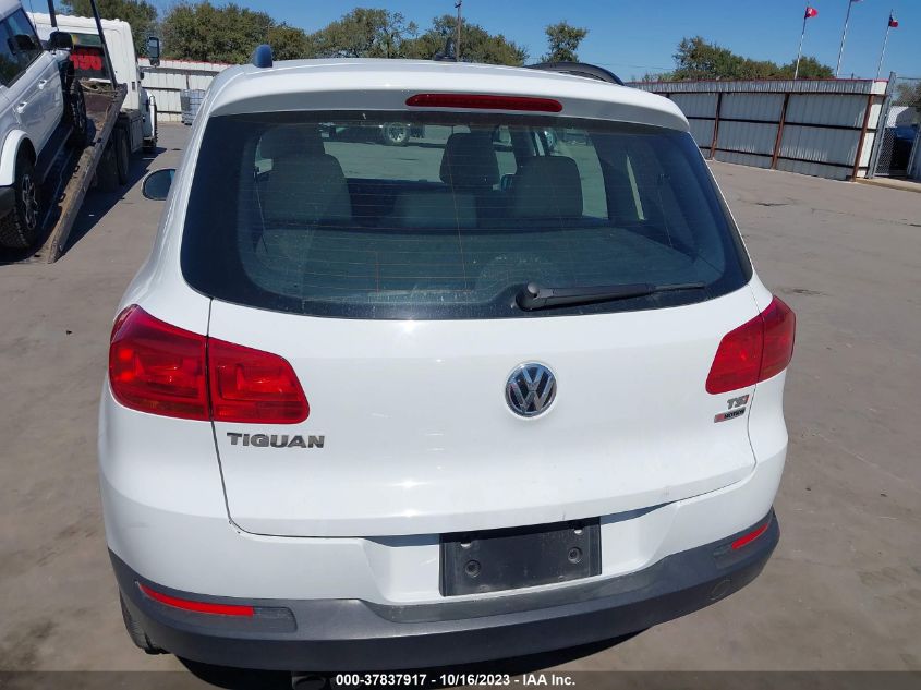 2016 VOLKSWAGEN TIGUAN S - WVGBV7AX5GW574997