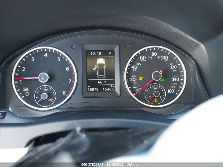 2016 VOLKSWAGEN TIGUAN S - WVGBV7AX5GW574997