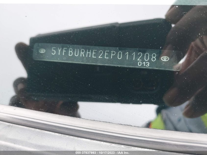 2014 TOYOTA COROLLA L/LE/S/S PLUS/LE PLUS - 5YFBURHE2EP011208
