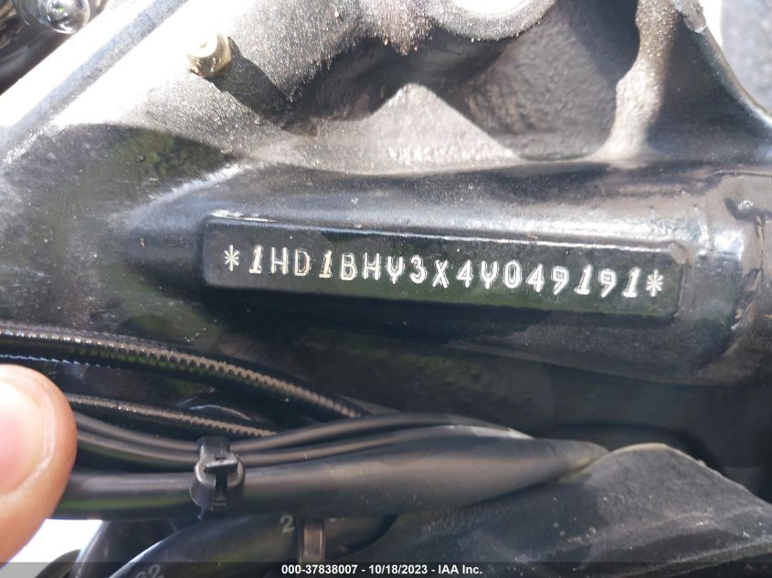 2004 HARLEY-DAVIDSON FXST 1HD1BHY3X4Y049191