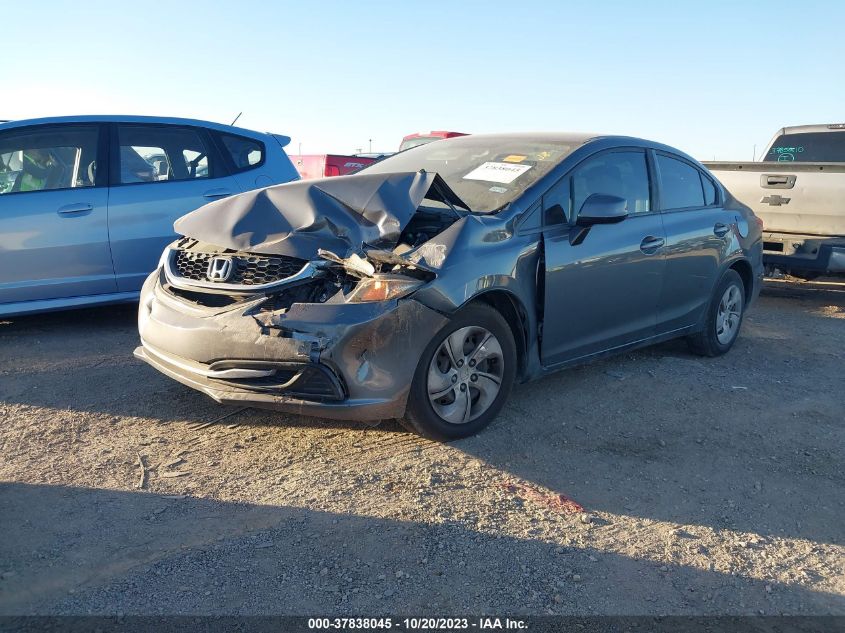 2013 HONDA CIVIC LX - 19XFB2F59DE087008