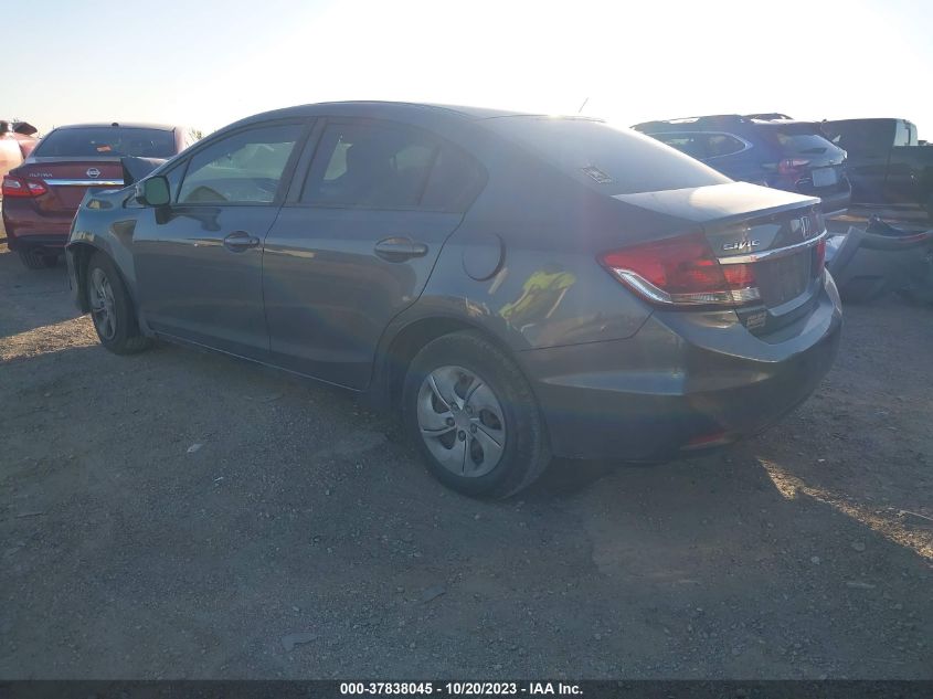 2013 HONDA CIVIC LX - 19XFB2F59DE087008
