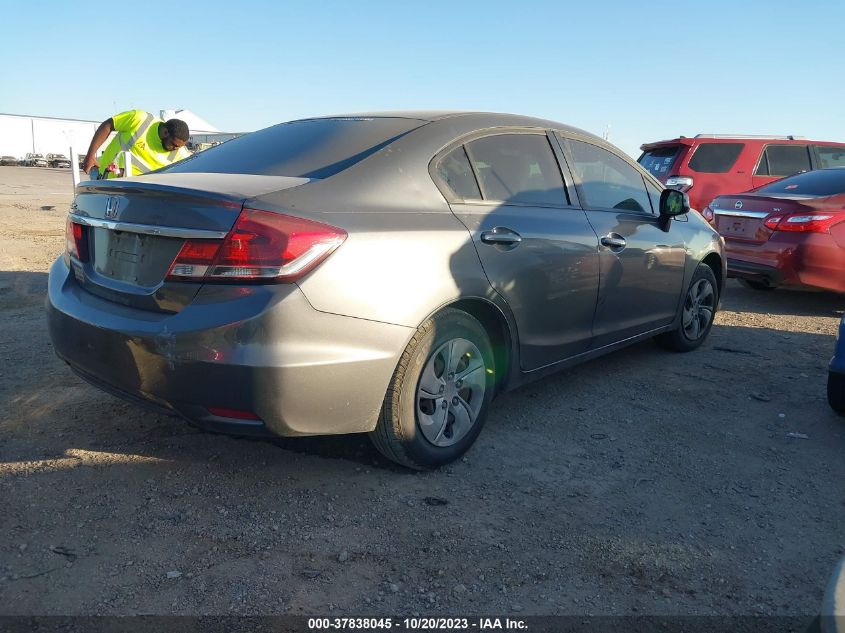 2013 HONDA CIVIC LX - 19XFB2F59DE087008