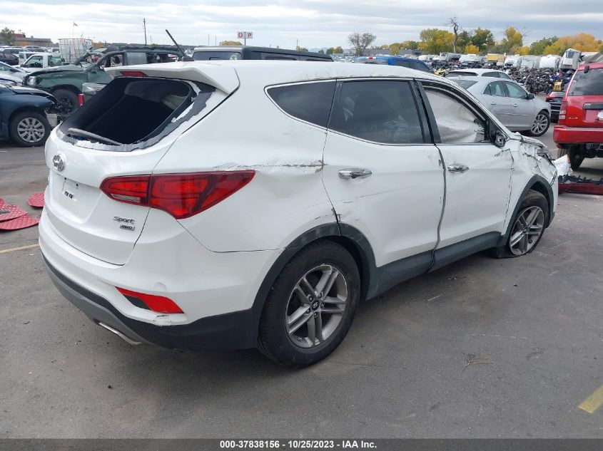 2018 HYUNDAI SANTA FE SPORT - 5XYZTDLB5JG544685