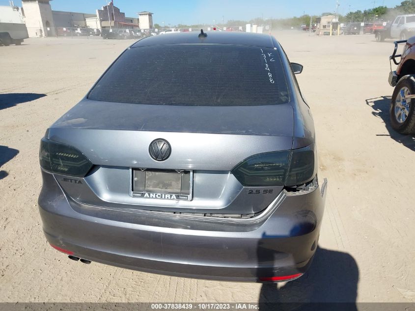2013 VOLKSWAGEN JETTA SEDAN SE W/CONVENIENCE 3VWDX7AJ5DM361124