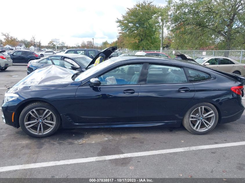 2019 BMW 640I GRAN TURISMO XDRIVE WBAJV6C51KBK08568