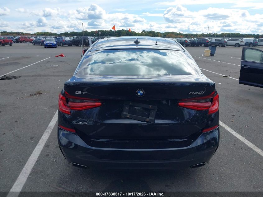 2019 BMW 640I GRAN TURISMO XDRIVE WBAJV6C51KBK08568