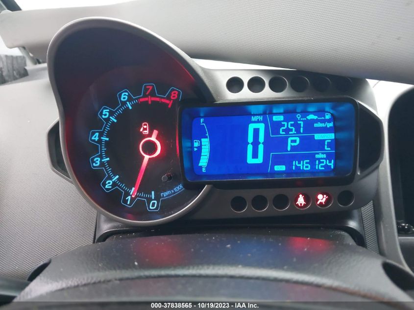 2013 CHEVROLET SONIC LTZ - 1G1JE6SH9D4174071